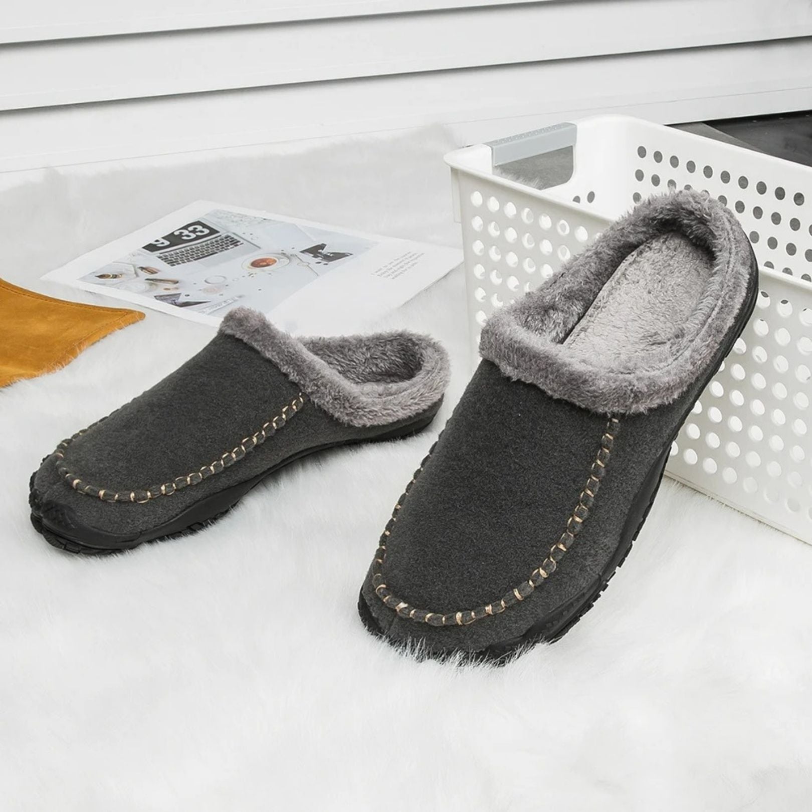 Home Pro - Cozy Barefoot Slippers