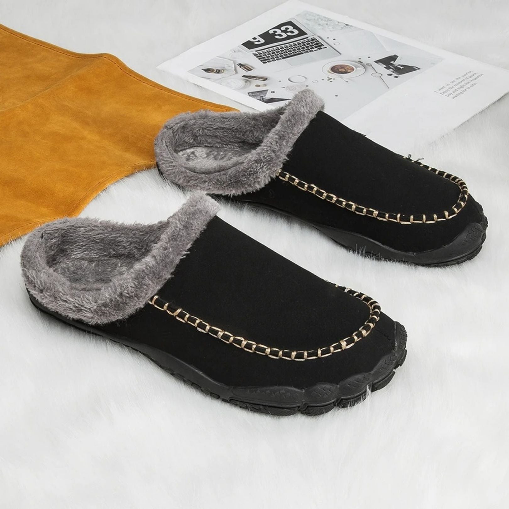 Home Pro - Cozy Barefoot Slippers